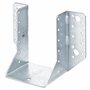 Alberts 331306 Support U | type A - ailes extérieures | galvanisé Sendzimir | 80 x 120 mm | Set de 25 pièces