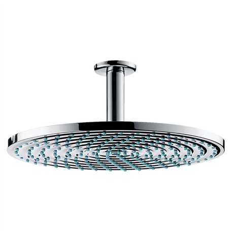hansgrohe Raindance S Douche de tête 300 1 jet avec raccord plafond, chromé, 27494000