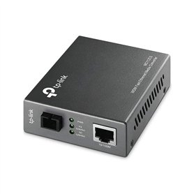 TP-Link 10/100 Mbps WDM Media Converter, Complies with 802.3u 10/100Base-TX, 100Base-FX Standards Extends Fiber Distance Up to 2