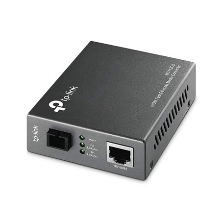 TP-Link 10/100 Mbps WDM Media Converter, Complies with 802.3u 10/100Base-TX, 100Base-FX Standards Extends Fiber Distance Up to 2