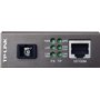 TP-Link 10/100 Mbps WDM Media Converter, Complies with 802.3u 10/100Base-TX, 100Base-FX Standards Extends Fiber Distance Up to 2