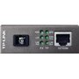 TP-Link 10/100 Mbps WDM Media Converter, Complies with 802.3u 10/100Base-TX, 100Base-FX Standards Extends Fiber Distance Up to 2