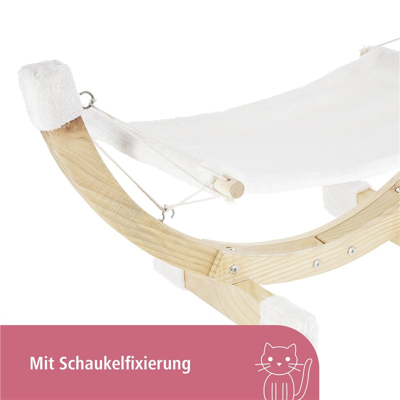 Image secondaire de Kerbl 82591 Hamac à Chats Siesta 73x36x34 cm, Blanc