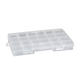 Stanley 1-92-890 Organiseur avec 23 compartiments transparent, Multicolore