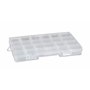 Stanley 1-92-890 Organiseur avec 23 compartiments transparent, Multicolore