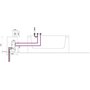 GROHE Douchette à Main 1 Jet Ondus 27184000 (Import Allemagne)