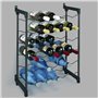 METALTEX - Casier 30 bouteilles - CHIANTI, Noir