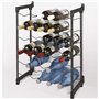METALTEX - Casier 30 bouteilles - CHIANTI, Noir