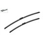 Bosch Balais d'Essuie–Glace Plats Aerotwin A225S, Longueur: 650mm/550mm – 1 Paire de Balais avant