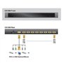 ATEN AT-CS1308 Commutateur KVM PS/2 vers USB 8 Ports