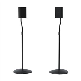 SANUS Support D'enceinte Universel Pour Petit Haut- Parleurs A Hauteur Réglable - S'allonge De 28 "à 38" - Supporte Les Petites 
