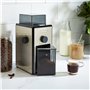 Moulin à café professionnel De'Longhi KG89 KG 89 pouvant contenir jusqu'à 12 tasses, boîtier en plastique, argent, 110 watts, 22