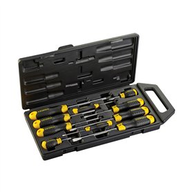 Stanley 2-65-005 Tournevis Cushion Grip Jeu de 10 pièces
