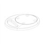 Neomounts Newstar FPMA-D9GROMMET Support d'écran Plat pour Bureau