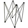 Carrom Art | Carrom - Pieds réglables - 80 x 10 x 10 cm | Accessoire billard indien, Argent