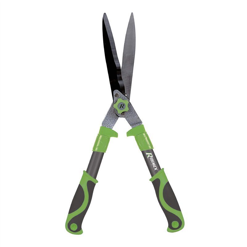 Ribiland 00911 - Taille Haie - Lame à revêtement Téflon - Poignée Ergonomique Vert