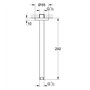 Grohe 28497000 Rainshower Bras de douche vertical (Import Allemagne)