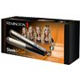 Remington Lisseur Cheveux [2en1: lisse & boucle] Sleek & Curl (Léger, Design arrondi, Céramique Tourmaline, Écran LCD, 150-230°C