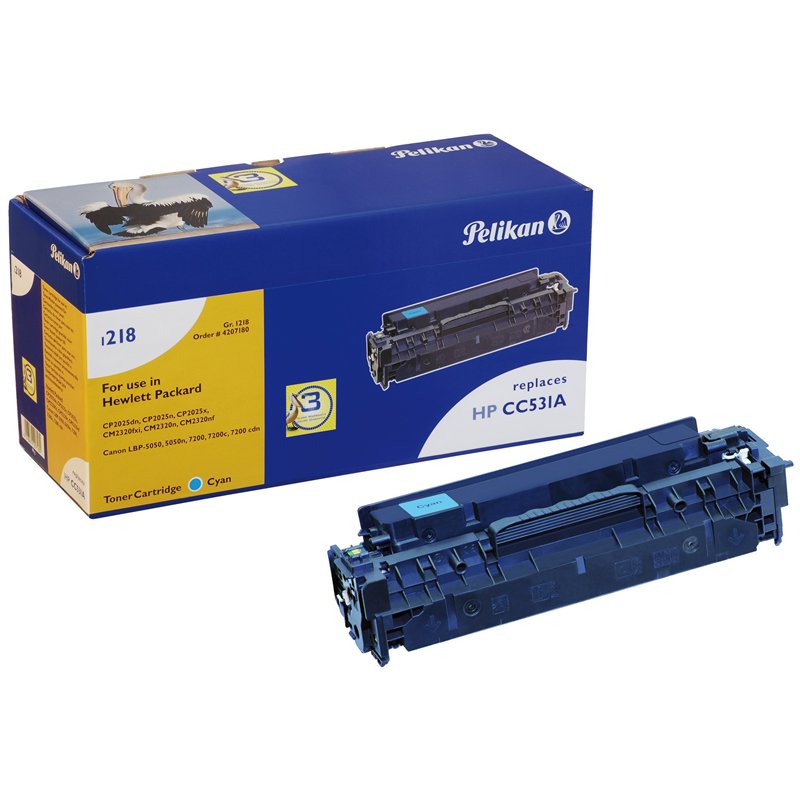 Pelikan 4207180 Toner compatible pour Canon 1218C 2800 pages Cyan