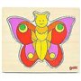 Goki- Puzzle en Bois, 2041606, White