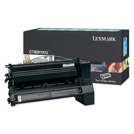 Lexmark Toner Black Return Program Pages 10.000, 0C780H1KG (Pages 10.000)