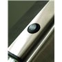 RGV Crush Ice Maker Junior Noir/Acier inoxydable/Transparent