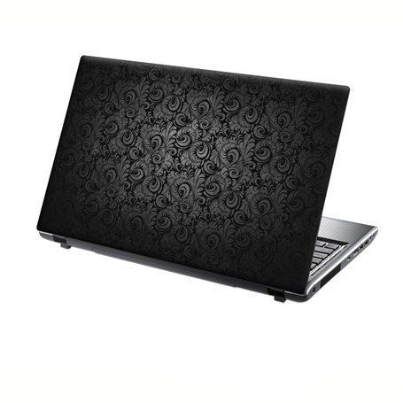 TaylorHe Skins - Autocollant en vinyle pour ordinateur portable 15 pouces avec motifs colorés et effet cuir, fabriqué en Grande-