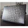 TaylorHe Skins - Autocollant en vinyle pour ordinateur portable 15 pouces avec motifs colorés et effet cuir, fabriqué en Grande-
