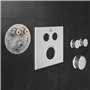 Ideal Standard A1000NU Boîte à Encastrer Kit Encastrement Easy Box pour Douche Mitigeur Bain