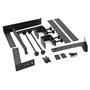 TIGER LEC14-BK Support de table réglable pour ordinateur portable DJ avec pinces de bureau