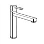 Kludi 389739175 Zenta Black&White Robinet d'évier de Cuisine, Blanc/Chrome