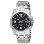 Casio - MTP-1314D-1A - Classic - Montre Homme - Quartz Analogique - Cadran Noir - Bracelet Acier Gris