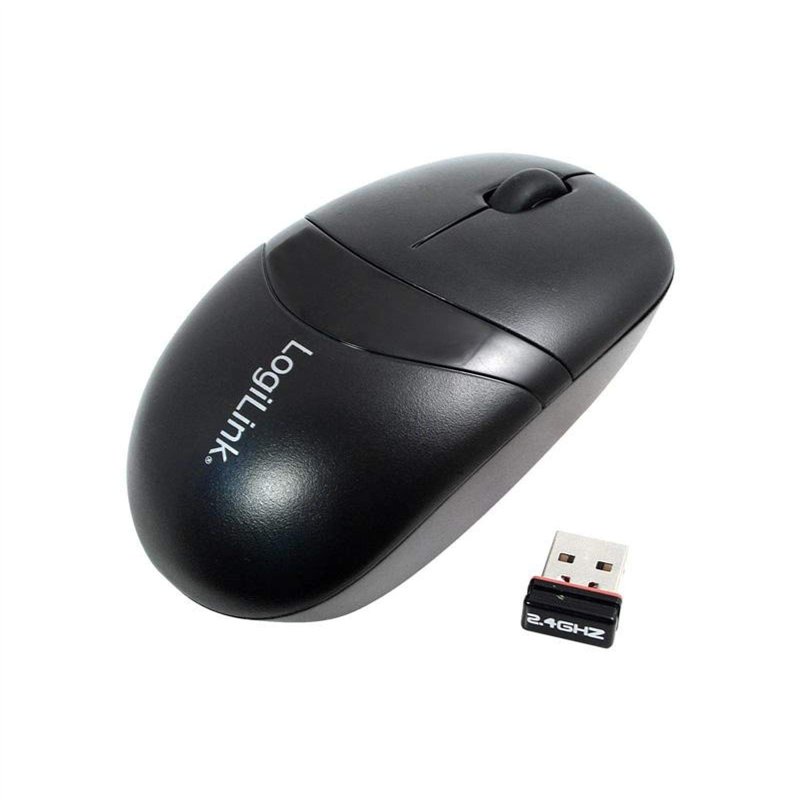 LogiLink ID0069 Souris optique sans fil 2,4 GHz 1000 dpi Noir