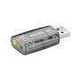 Carte de Son USB 2.0, Transparent