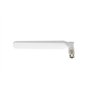Cisco Antenne Wi-FI omnidirectionnelle bibande Aironet, 2 dBi (2,4 GHz)/4 dBi (5 GHz), dipôle Blanc (1 Port), connecteur RP-TNC,