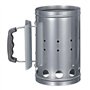 HI 60061 Allume-charbon pour barbecue en métal Argenté