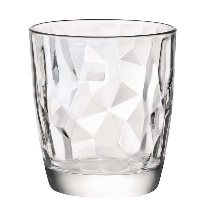 Bormioli Rocco Diamond Trasparente verre à whisky 390ml, transparent, 1 verre