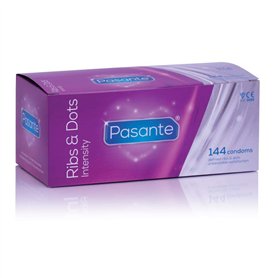Pasante Ribs And Dots Condoms Pack de 144
