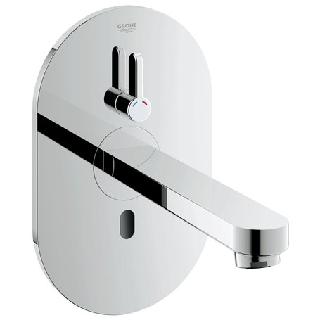 GROHE Mitigeur Lavabo Infrarouge Eurosmart Cosmopolitan E 36315000, Argent (Import Allemagne)