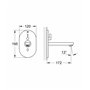 GROHE Mitigeur Lavabo Infrarouge Eurosmart Cosmopolitan E 36315000, Argent (Import Allemagne)