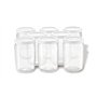 Seb YG500100 Yaourtière Duetto 8 Pots de Yaourt Inclus Fromage Blanc Programmable Écran LCD Minuteur 30W Blanc