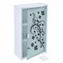 Multistore 2002 Hi - Armoire à Pharmacie Robuste avec étagères, refermable, Pratique Armoire Murale compacte en Verre, Rangement