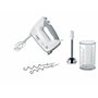 Bosch ErgoMixx MFQ36470 – batteur polyvalent avec plusieures accessoires – Puissance de 450 W – Couleur : Blanc/Gris