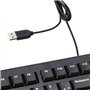 Logitech K120 clavier USB QWERTZ Suisse Noir - Claviers (Standard, Avec fil, USB, QWERTZ, Noir)