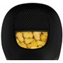 Seb Friteuse à huile, 1.2 kg de frites, Poignée rabattable, Hublot de contrôle, Compact, Simply One FF160800, Noir