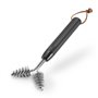 Weber Brosse de barbecue pour surfaces en fonte, idéale pour nettoyer les espaces entre les grilles - Noir (6495)