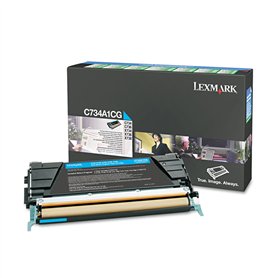 Lexmark - cartouche de toner - cyan