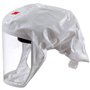 3M S-133L1 Cagoule légère à usage unique EN 12941, EN 166 blanc