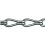 Chapuis, Chaîne non soudée double torsion, Acier nickelé, Charge de travail indicative 5 kg, Diam. 1,4 mm, Longueur 2,5 m, Idéal