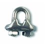 Chapuis, Serre-câble étrier, Acier inoxydable, Pour câble Diam. 6 mm, Fixation De 2 Câbles, Permet De Serrer Des Câbles De Diamè